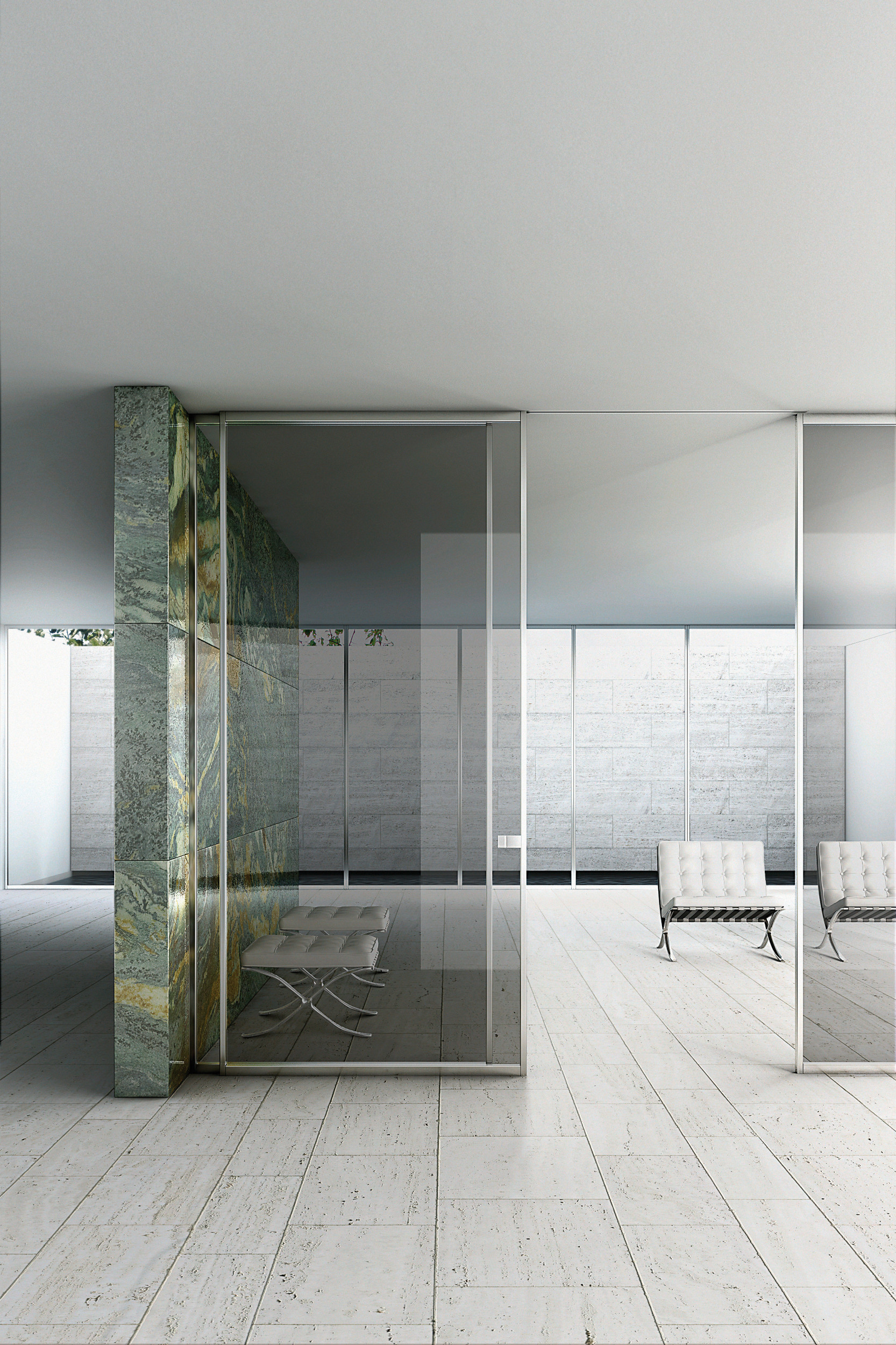 slide-steel-smokey-gray-transparent-glass